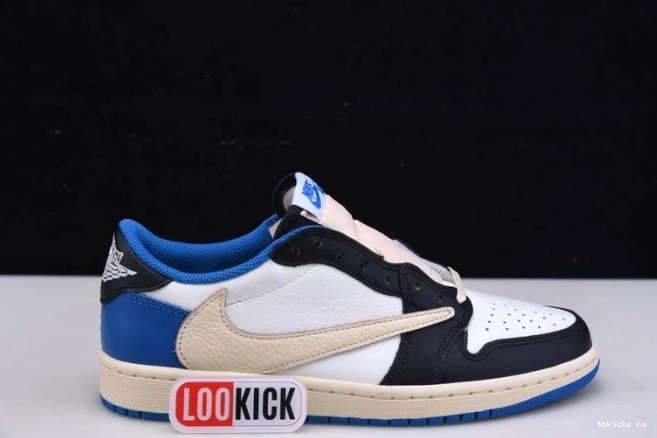 Cheap TB DM7866-140 x Travis 1 Air Fragment Jordan x Scott Retro Design Low 0805